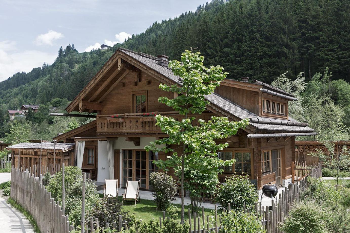 Feriendorf Holzlebn Grossarl Exteriör bild